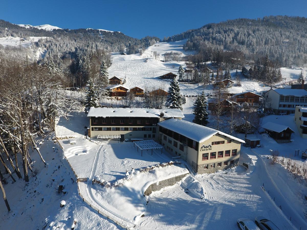 Family & Mountain Lodge C'Est La Vie Hasliberg Eksteriør bilde